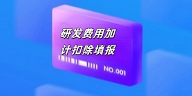 研发费用税前加计扣除填报指南